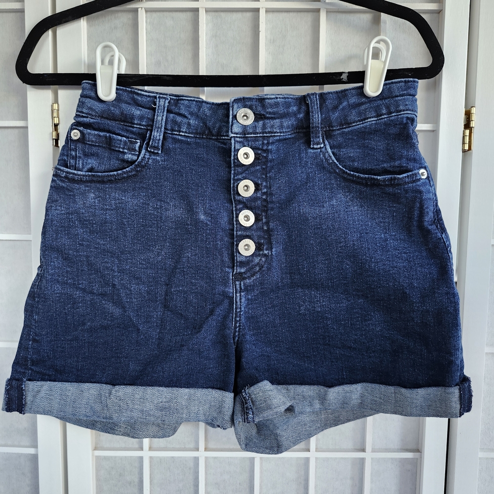 INC International Concepts Dark Blue Jean Shorts